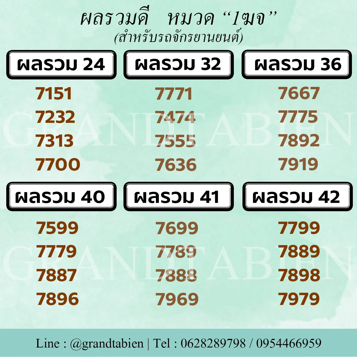 จองเลขมอเตอร์ไซค์ จองทะเบียนมอเตอร์ไซค์ จองทะเบียนจักรยานยนต์ 1ฆ