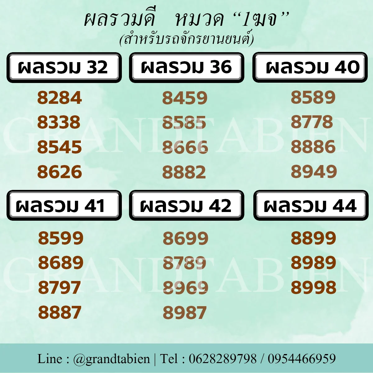 จองเลขมอเตอร์ไซค์ จองทะเบียนมอเตอร์ไซค์ จองทะเบียนจักรยานยนต์ 1ฆ