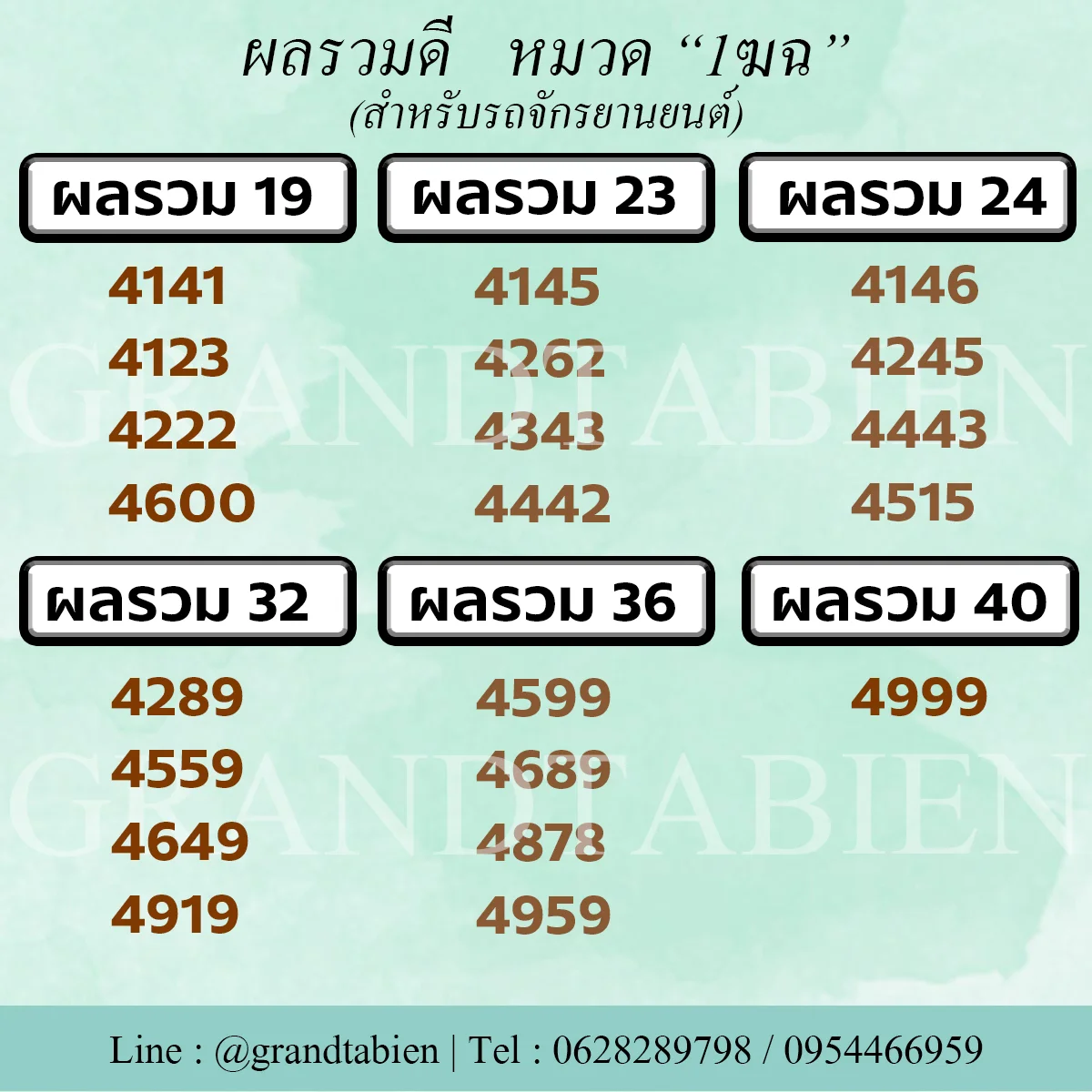 จองเลขมอเตอร์ไซค์ จองทะเบียนมอเตอร์ไซค์ จองทะเบียนจักรยานยนต์ 1ฆ